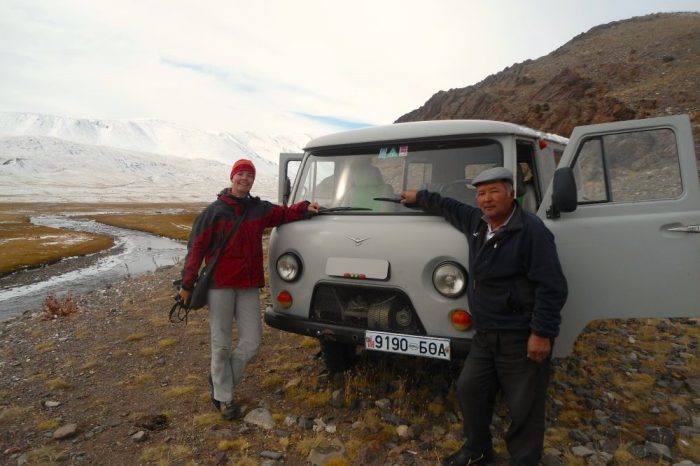 Jeep tour in western Mongolia