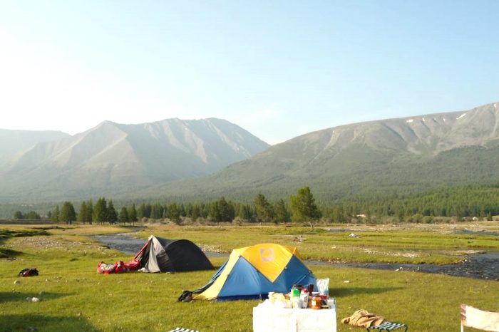 Trekking tour in western Mongolia