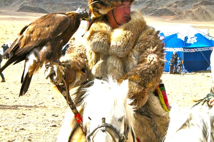 Eagle Festival in western Mongolia